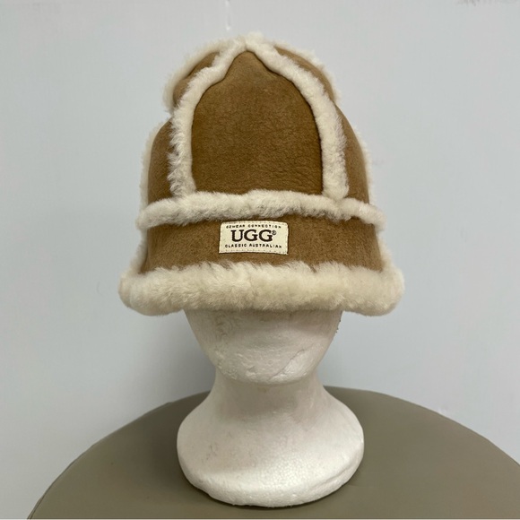 UGG AUSTRALIA BROWN BUCKET HAT SZ S/M
